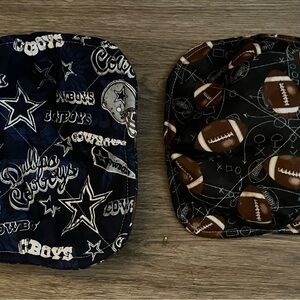 Dallas Cowboys Themed Quilted Bowl Cozy Set of 2
